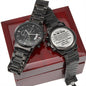 Regalo Para Hombre El Amor De Mi Vida | Regalo Para Novio | Regalo Para Esposo | Regalo Reloj Personalizado Negro Con Mensaje Grabado