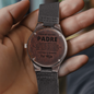 Personalized watch for dad regalo dia del Padre