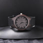Regalos Para Hombres Reloj Madera Con Correa de Cuero Mensaje Grabado de Hijo Para Papa En El Dia Del Padre, Cumpleano.