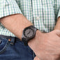 Regalos Para Hombres Reloj Madera Con Correa de Cuero Mensaje Grabado de Hijo Para Papa En El Dia Del Padre, Cumpleano.