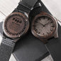 Regalo Dia Del Padre Reloj Madera Grabado Regalo de Hijo Para Papa Reloj Hombre
