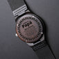 Regalo Dia Del Padre Reloj Madera Grabado Regalo de Hijo Para Papa Reloj Hombre