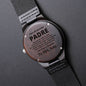 Regalo de Hija Para Papa Regalo Para Hombre, RELOJ DE MADERA, Regalo Personalizado Para Padre, Padrastro o Abuelo Idea Regalo Dia Del Padre Tu Hija Susy