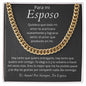 Collar para Esposo Regalo