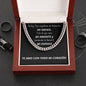Regalo Para Esposo Regalo Para Hombre PARA Aniversario, Cumpleanos Collar Estilo Cubano
