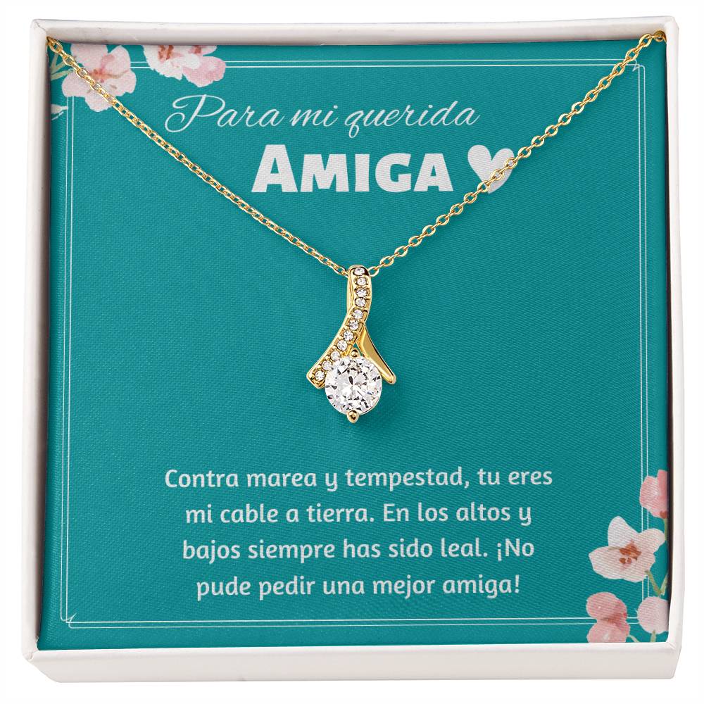 Regalo Para Amiga Regalo Cumpleanos Para Mi Amiga Collar De Mujer