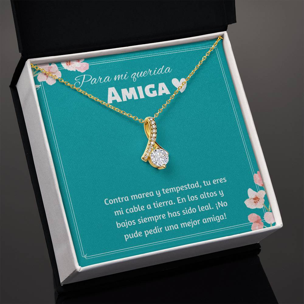 Regalo Para Amiga Regalo Cumpleanos Para Mi Amiga Collar De Mujer