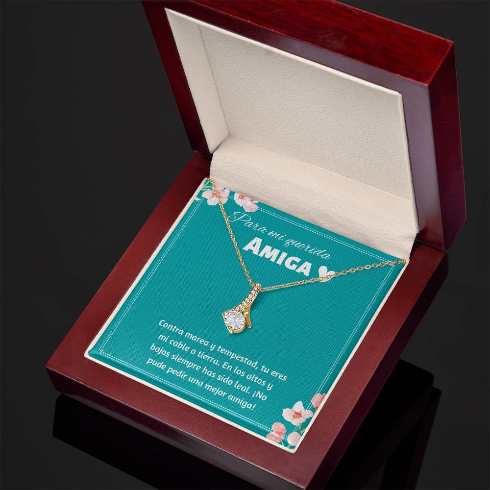 Regalo Para Amiga Regalo Cumpleanos Para Mi Amiga Collar De Mujer