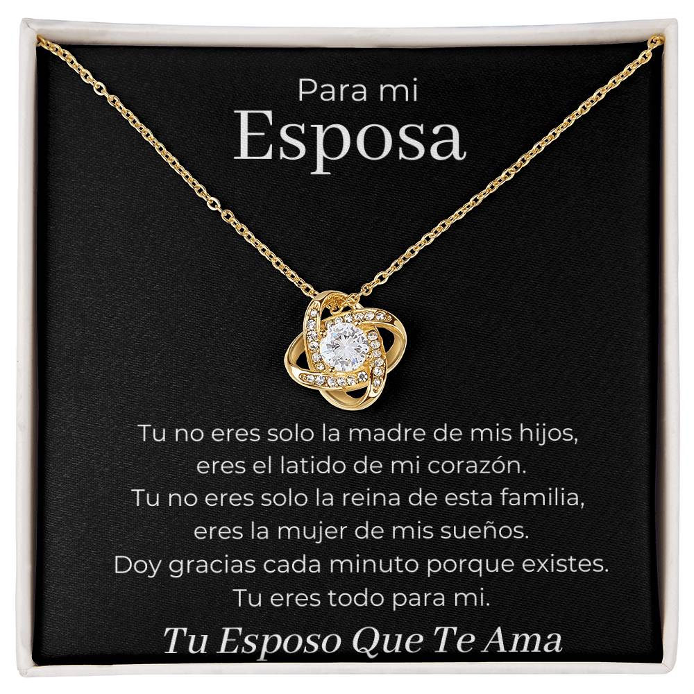 Para Mi Esposa Collar de Regalo Personalizado Regalo Para Mujer Regalo Esposa Cumpleaños, Aniversario, Navidad, Regalo dia de lo enamorados