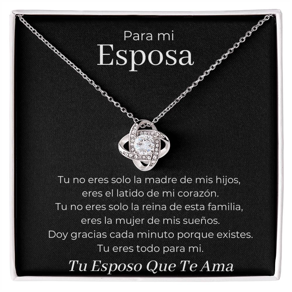 Para Mi Esposa Collar de Regalo Personalizado Regalo Para Mujer Regalo Esposa Cumpleaños, Aniversario, Navidad, Regalo dia de lo enamorados