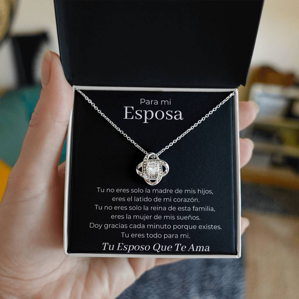 Para Mi Esposa Collar de Regalo Personalizado Regalo Para Mujer Regalo Esposa Cumpleaños, Aniversario, Navidad, Regalo dia de lo enamorados