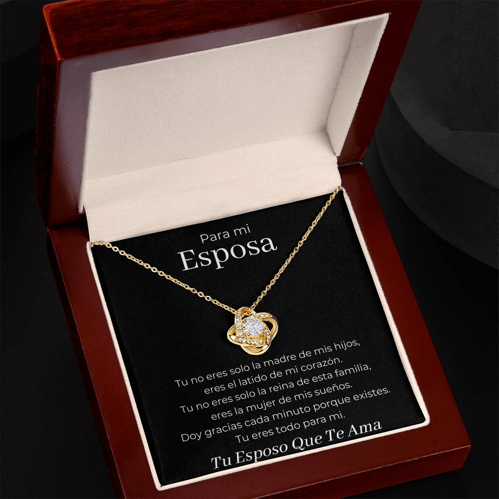 Para Mi Esposa Collar de Regalo Personalizado Regalo Para Mujer Regalo Esposa Cumpleaños, Aniversario, Navidad, Regalo dia de lo enamorados