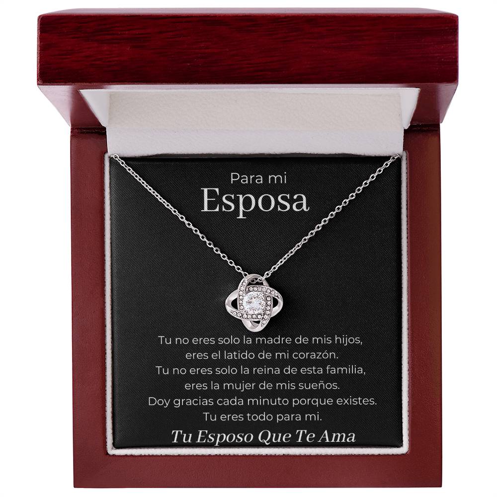Para Mi Esposa Collar de Regalo Personalizado Regalo Para Mujer Regalo Esposa Cumpleaños, Aniversario, Navidad, Regalo dia de lo enamorados