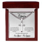 Regalo Para Esposa Joya Para Mujer Collar Con Cruz Joyeria De Esposa Aniversario