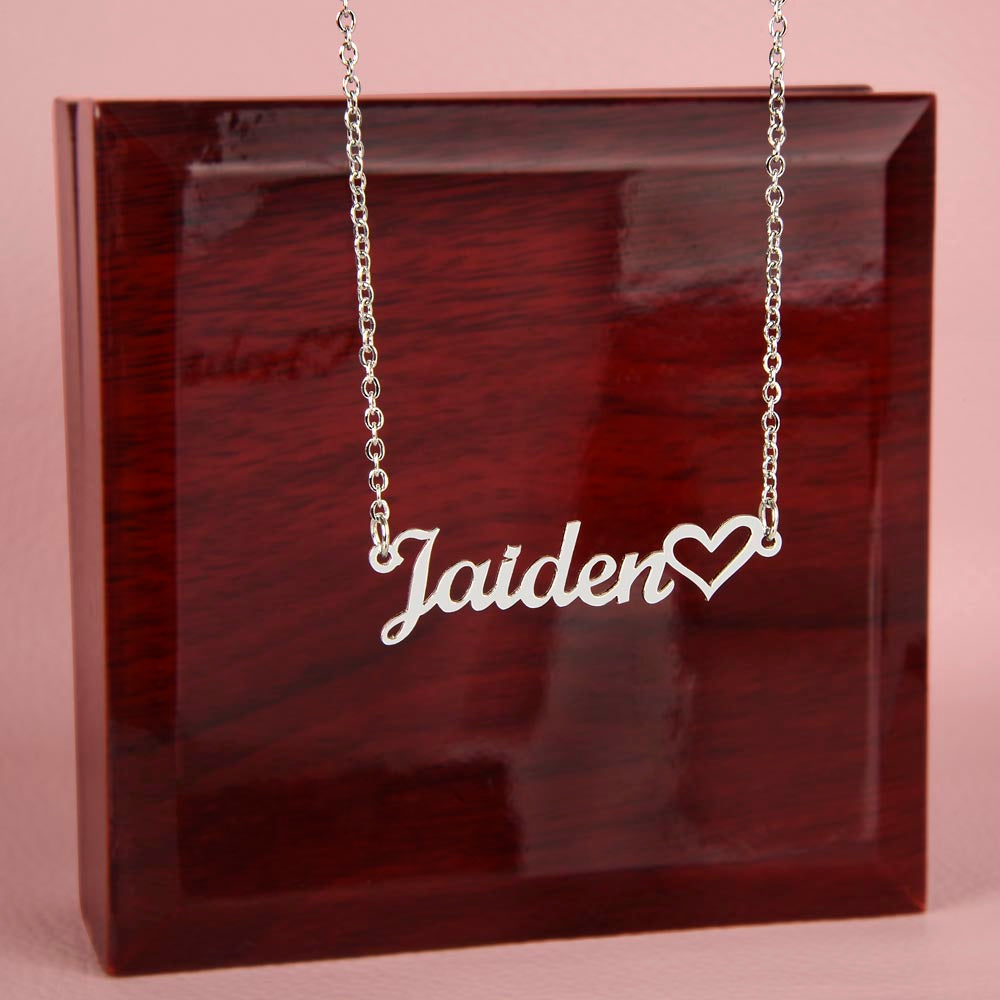 Regalo Personalizado Para Mujer Regalo Mejor Amiga Collar Pendiente Con Nombre Navidad