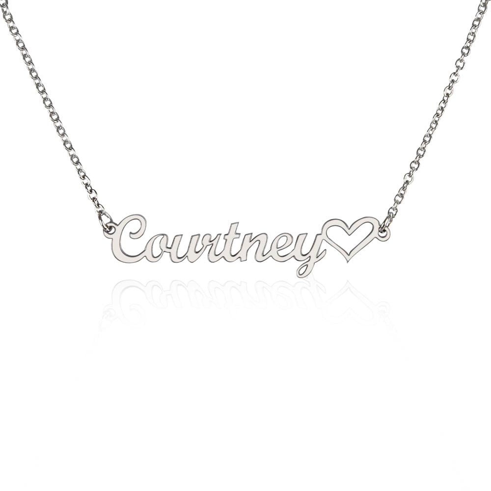Regalo Personalizado Para Mujer Regalo Mejor Amiga Collar Pendiente Con Nombre