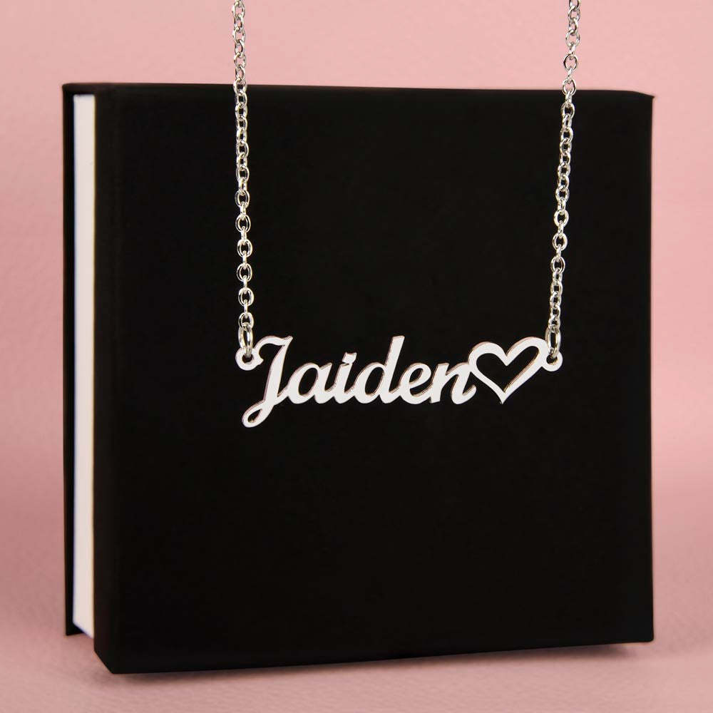Regalo Personalizado Para Mujer Regalo Mejor Amiga Collar Pendiente Con Nombre