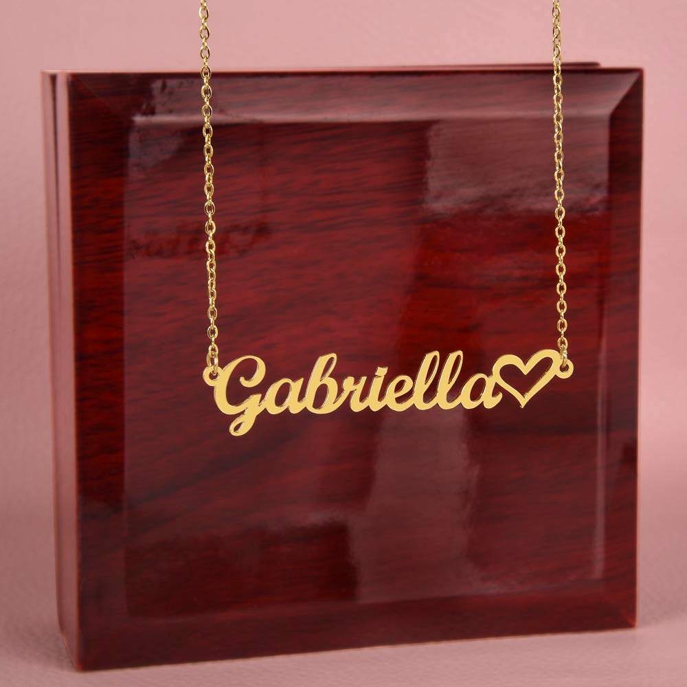 Regalo Personalizado Para Mujer Regalo Mejor Amiga Collar Pendiente Con Nombre