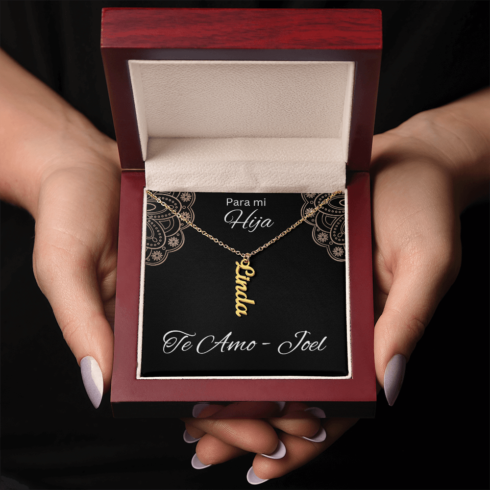 Collar con Nombre Personalizado Para Mujer Agrega El o Los Nombres Que Deseas