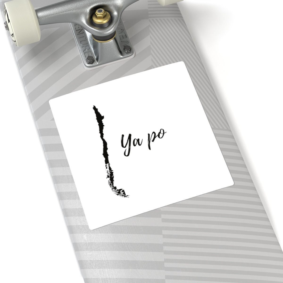 Laptop Stickers Vinyl "Ya po" Chilean Funny Saying