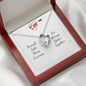 Mother's Day Necklace Gift Forever Love Necklace