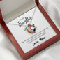 Mom And Daughter Gift To my Daughter Forever Love Necklace