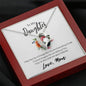 Mom And Daughter Gift To my Daughter Forever Love Necklace