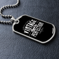 Luxury Military Necklace Vintage Aged to Perfection Gift for Dad