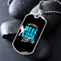 Luxury Military Necklace Gift For Reel Cool Dad