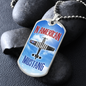 Gift for Dad Luxury Military Necklace