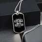 Luxury Military Necklace: Gift For Dad