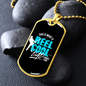 Luxury Military Necklace Gift For Reel Cool Dad