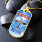 Gift for Dad Luxury Military Necklace