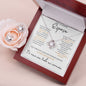 Regalo Para Esposa Set de Aros y Collar El Amor De Mi Vida Regalo Para Mujer