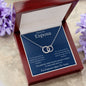 REGALO DE ESPOSO PARA ESPOSA JOYA PARA MUJER COLLAR CON MENSAJE PERSONALIZADO