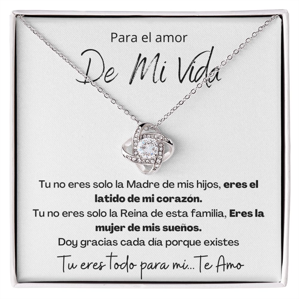 Para el amor de mi vida regalo de esposo para esposa