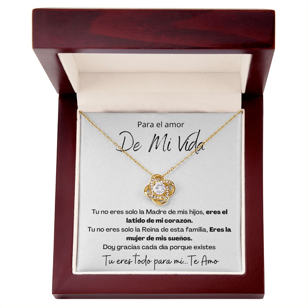 Para el amor de mi vida regalo de esposo para esposa