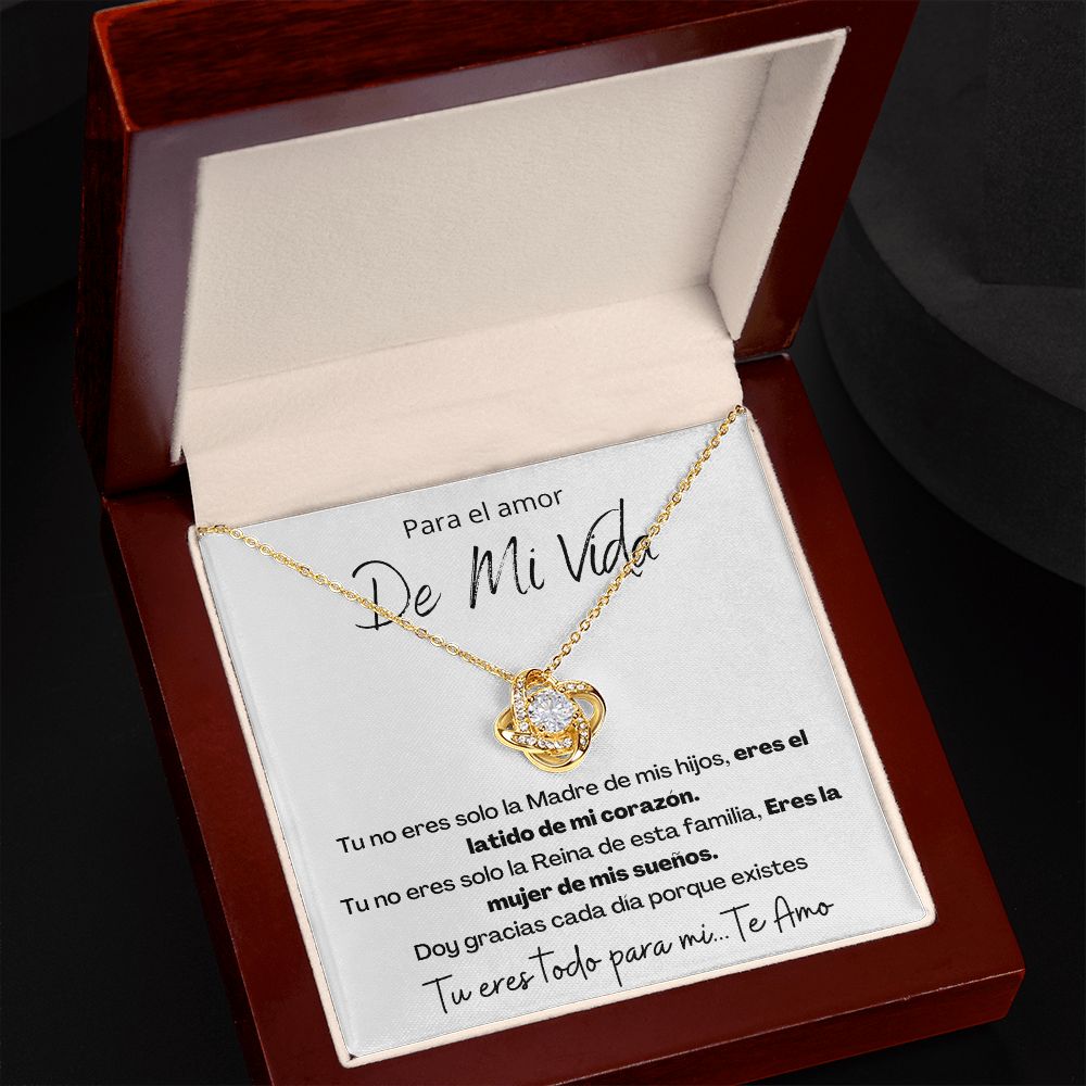 Para el amor de mi vida regalo de esposo para esposa