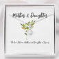 Mother and Daughter Necklace Gift!