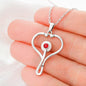 To My Nurse Wife. Love, Your Husband. Personalized Necklace