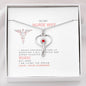 To My Nurse Wife. Love, Your Husband. Personalized Necklace