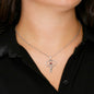 To My Nurse Wife. Love, Your Husband. Personalized Necklace