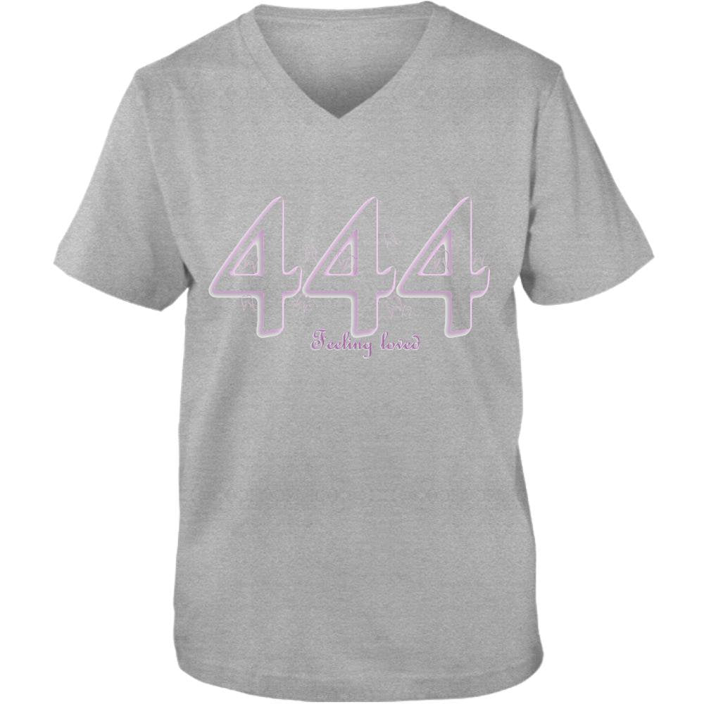 Numbers 444 Angels Make a Wish! Short-Sleeve Unisex T-Shirt Adult Unisex Vneck Tee