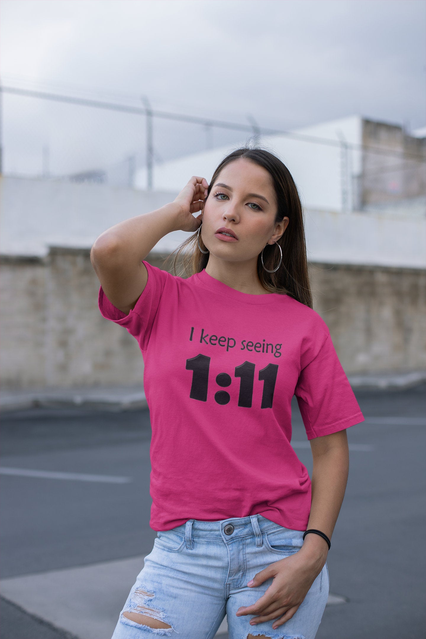 Angel I Keep Seeing 111 - Adult Unisex T-Shirt in multiple colors