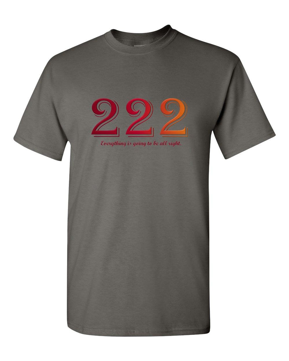 Angel 222 Everything is going to be all right - Adult Unisex T-Shirt