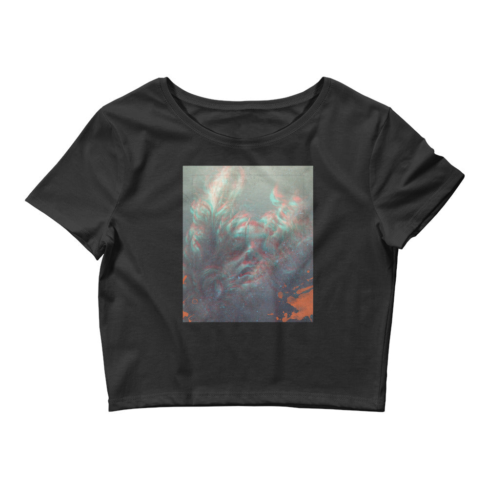 Aesthetic Women’s Crop Tee Underwater