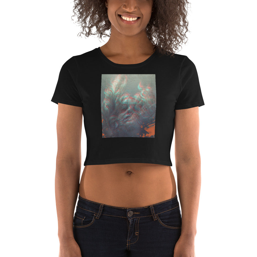 Aesthetic Women’s Crop Tee Underwater