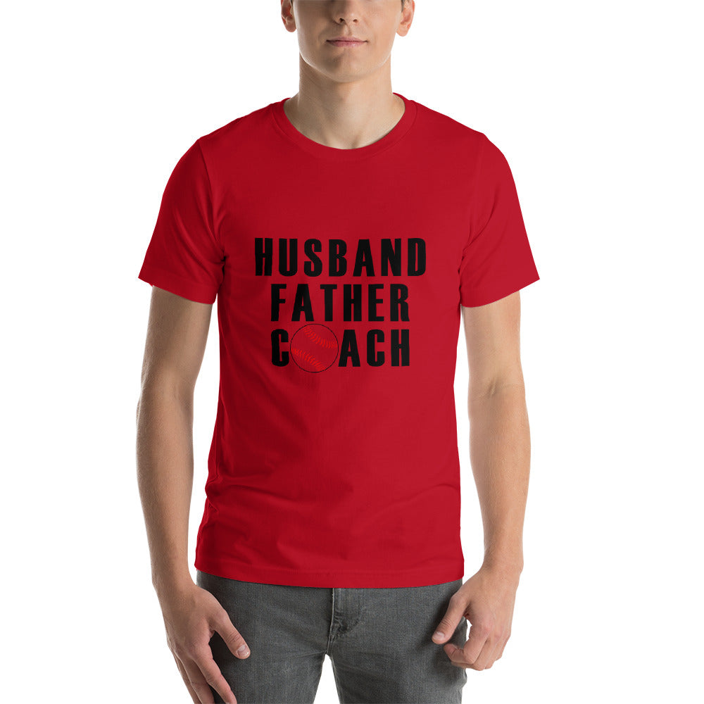 Husband Father Coach Short-Sleeve Unisex T-Shirt