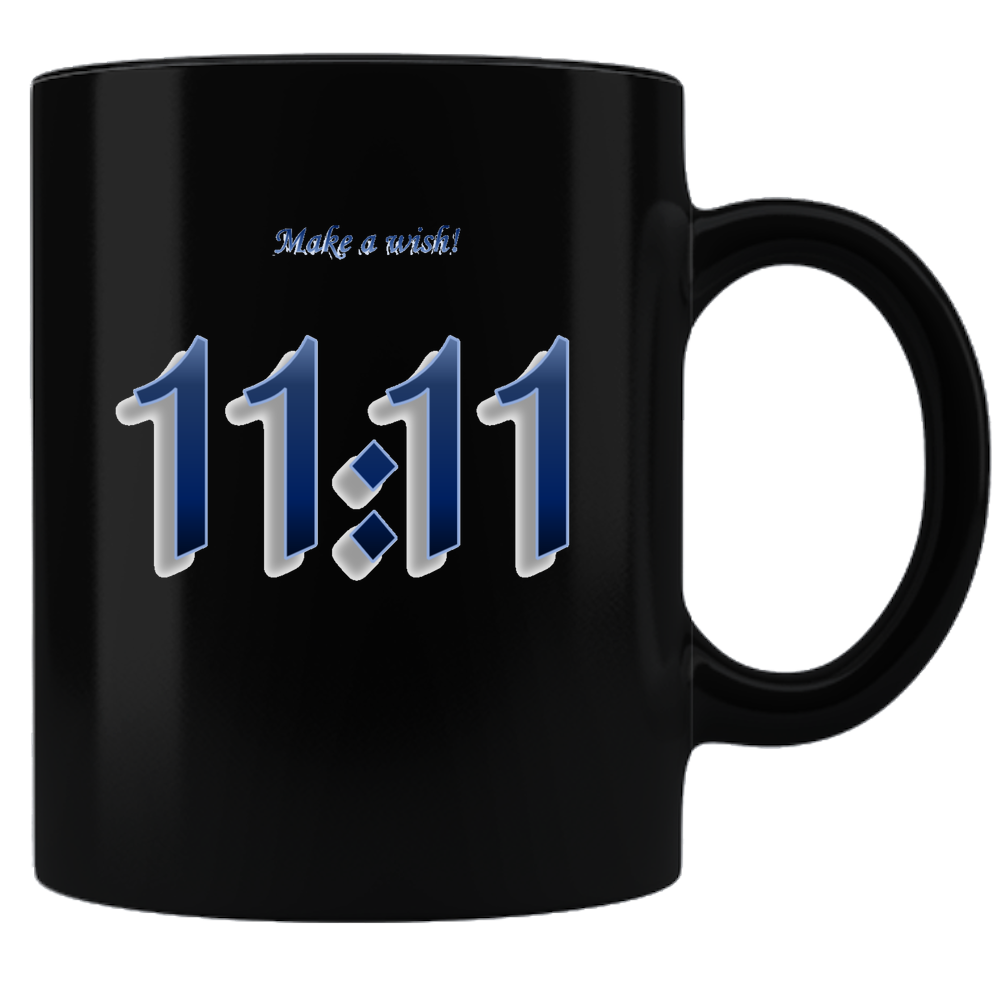 Eleven Eleven Numbers Coffee Mug 11:11 Make a Wish!