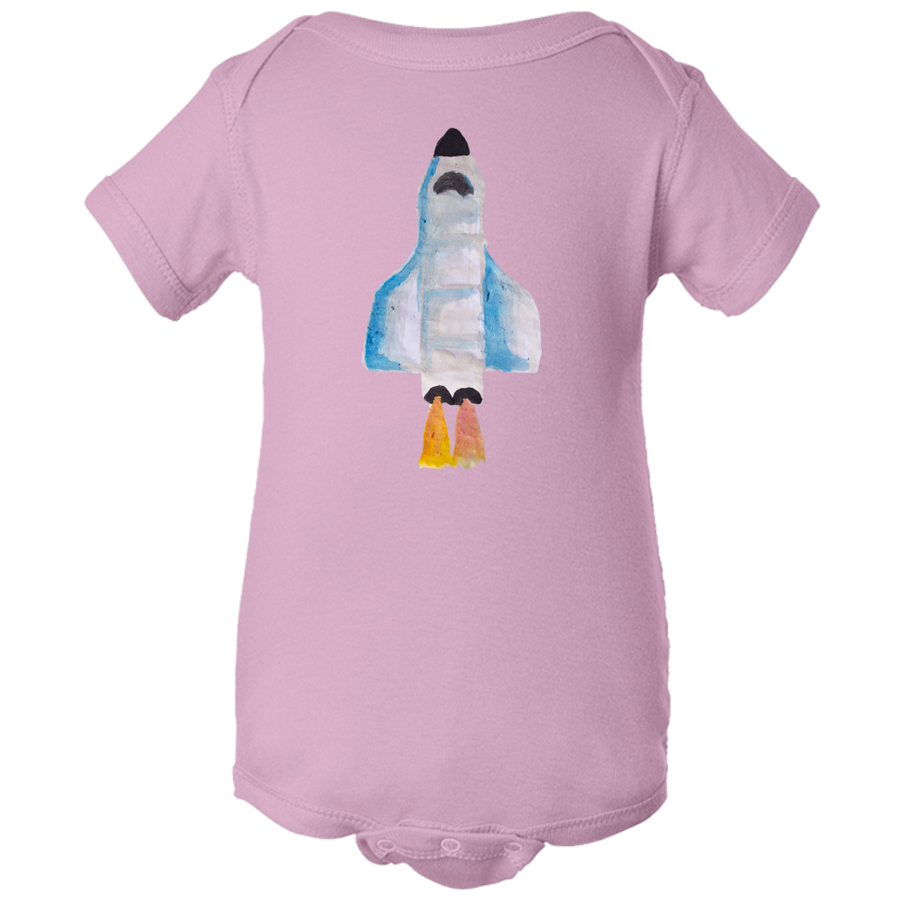 Baby Onesies - Spaceship Color Unisex Body Suit Design - Kids' Clothing